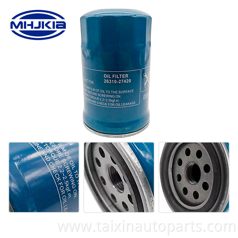 26310-27420 Engine Oil Filter for Hyundai